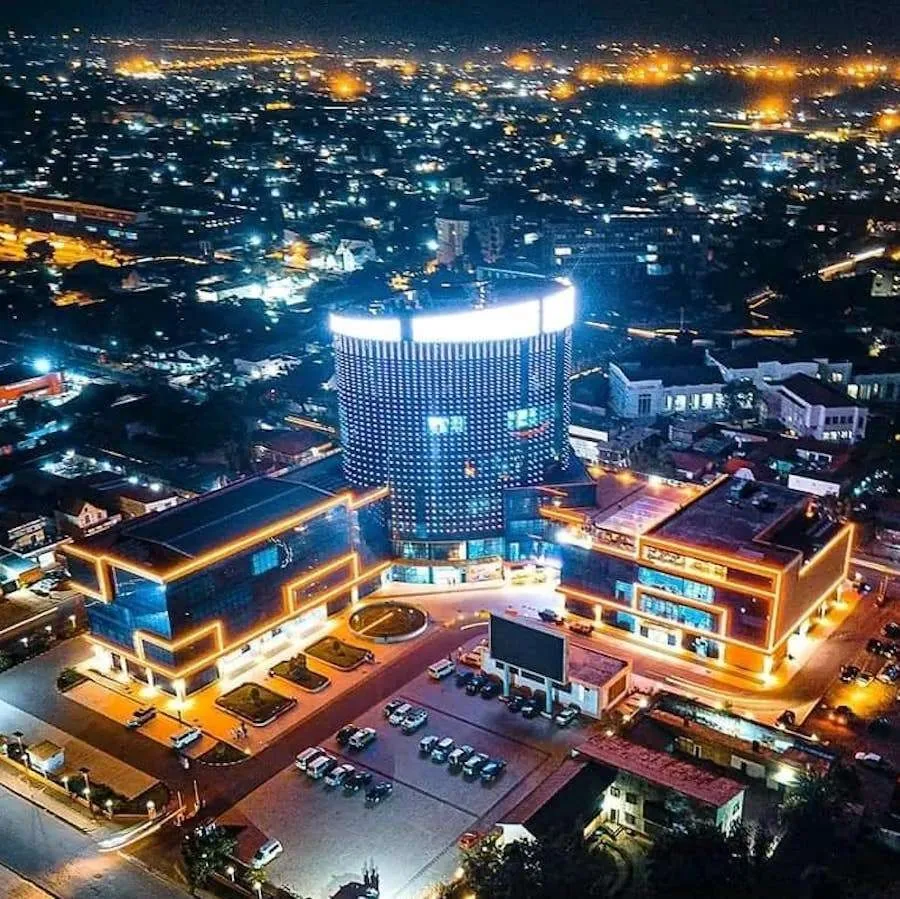 Lubumbashi, artwork, DR Congo. Lubumbashi is the main mineral city, the place where the earth that feeds the world's phones and electric cars comes out of the ground.